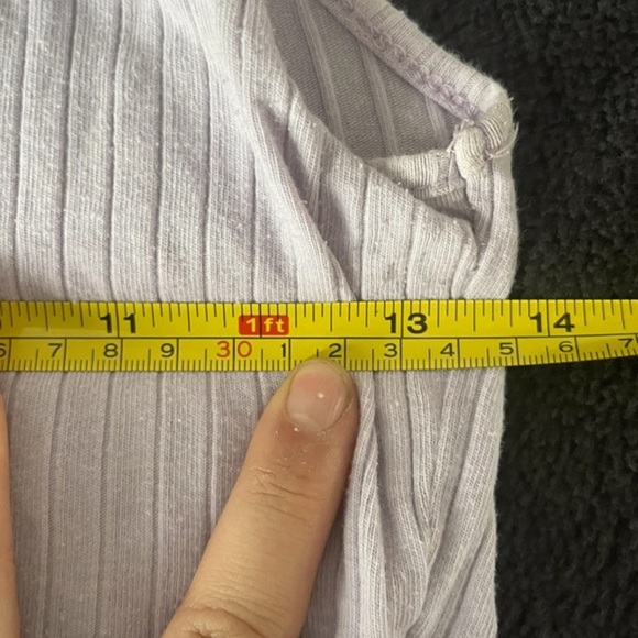 LILAC Shein crop top, M / 10 - Picture 8 of 9